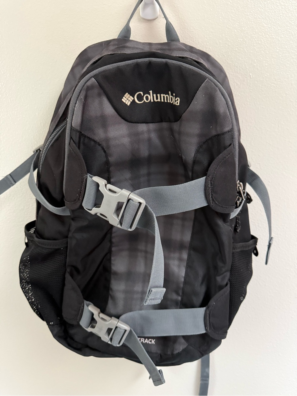 Columbia Half Track 3 Backpack Grey Plaid